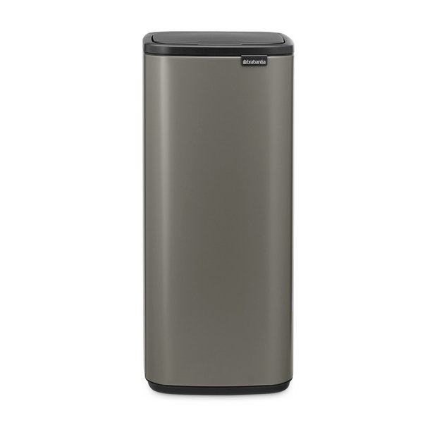 Brabantia Bo touch bin 30 litre Platinum (British brand)