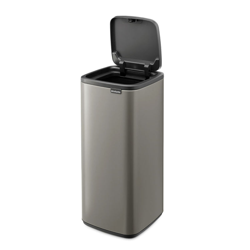 Brabantia Bo touch bin 30 litre Platinum (British brand)