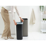 Brabantia Bo touch bin 30 litre Platinum (British brand)