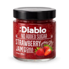 Diablo no added sugar strawberry jam 230g (British brand)