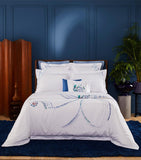 Yves Delorme Abysses double flat sheet 240cm x 320cm (British brand)