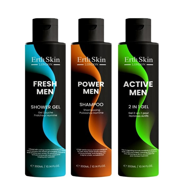 Erth Skin body care trio 3x300ml, UK version