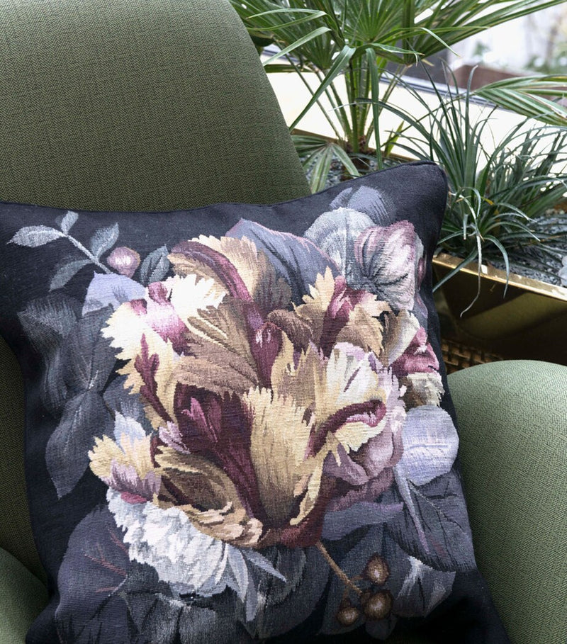 Alexander McQueen Chiaroscuro cushion 56cm x 56cm (British brand)