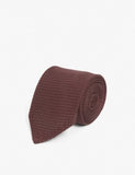 Eton Textured Woven Silk Tie 8.5cm Blade