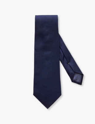 Eton Geometric-Weave Silk Tie