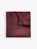 Eton Polka-Dot Silk Pocket Square