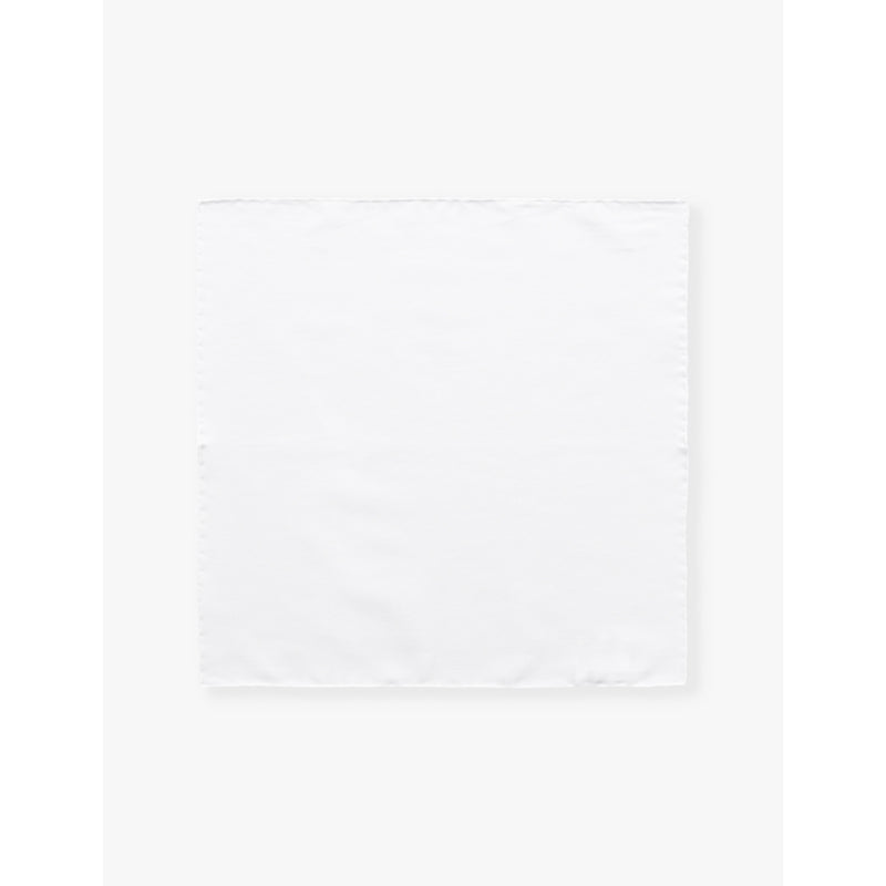 Eton cotton-twill pocket square, UK version