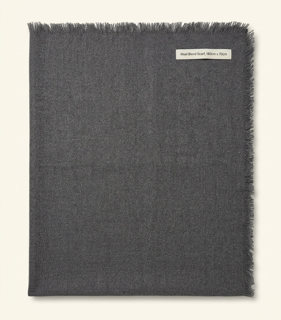 Burberry wool check scarf 200x90cm (British brand)