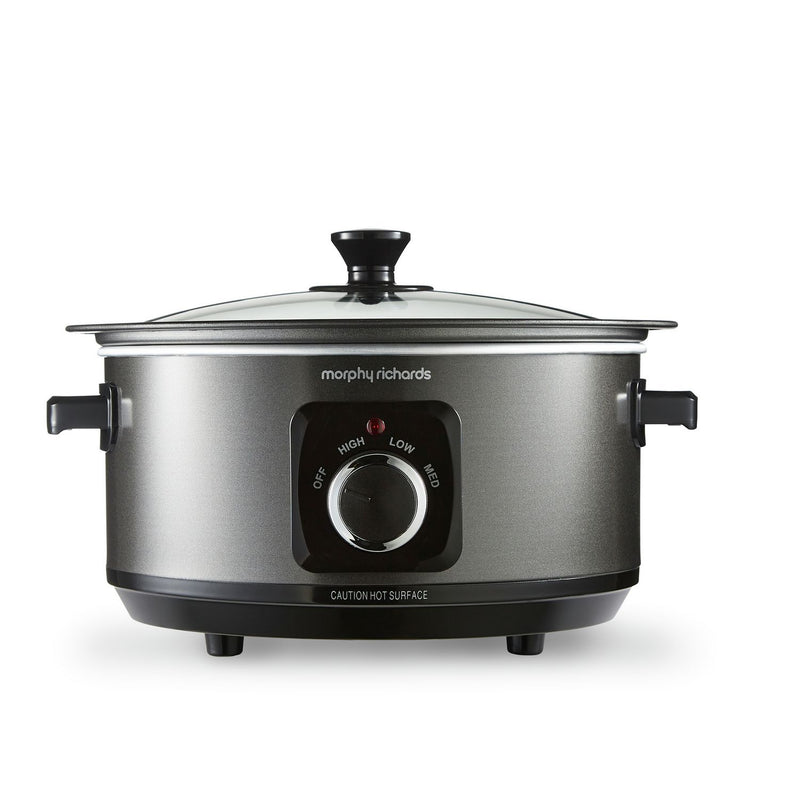 Morphy Richards Evoke 3.5L black slow cooker - British product
