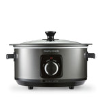 Morphy Richards Evoke 3.5L black slow cooker - British product