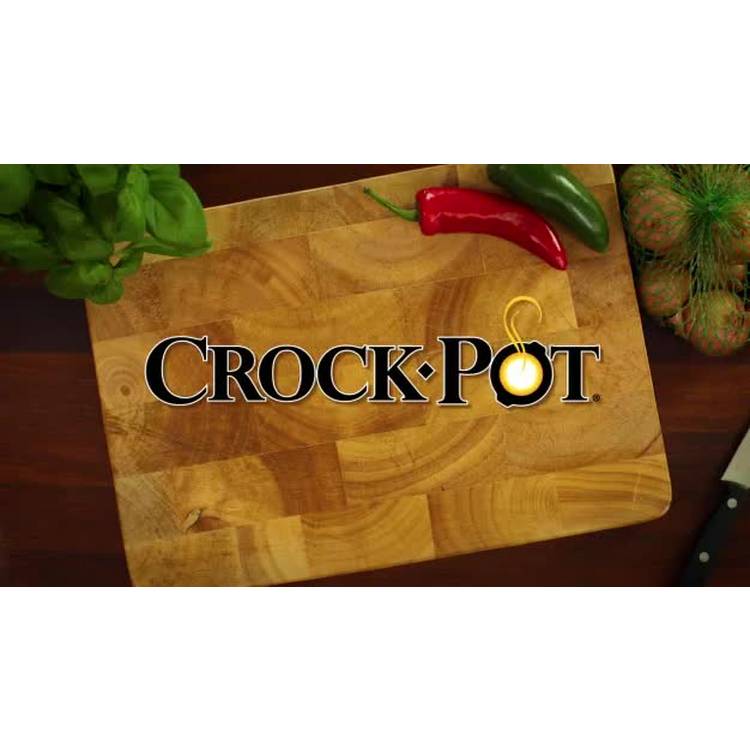 Crockpot 4.7L hinged lid digital slow cooker, imported from the UK