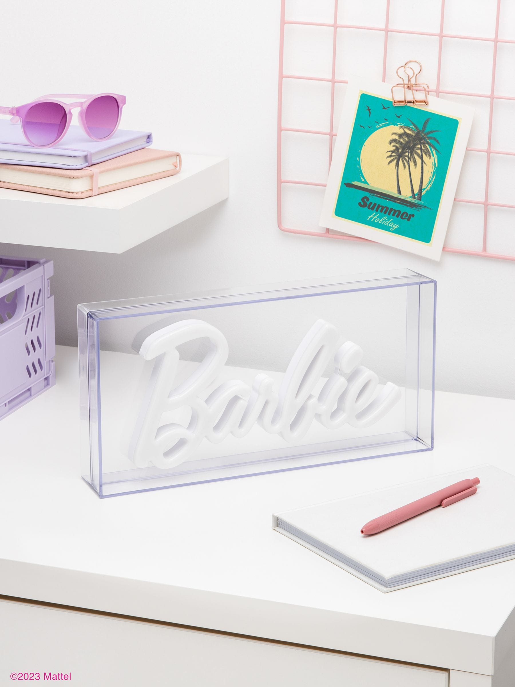 Barbie LED Neon Logo Light 15cm USB powered, UK version