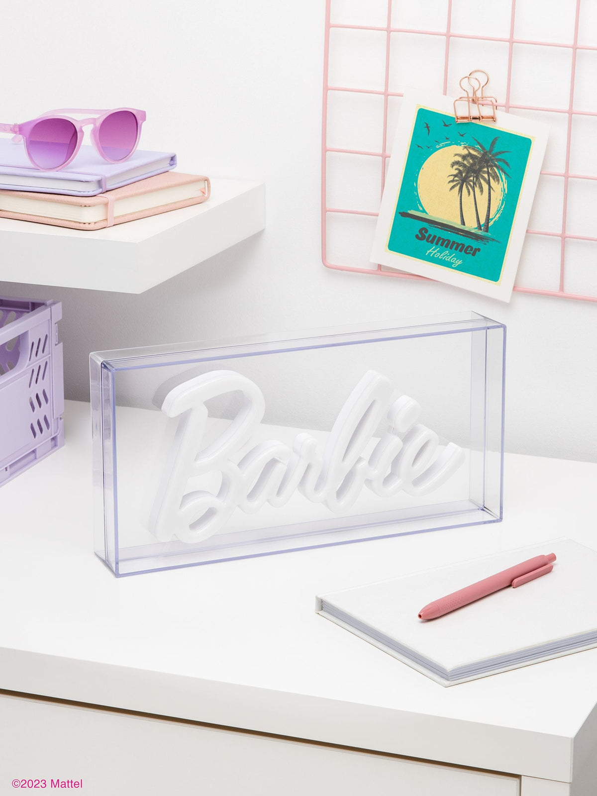 Barbie LED Neon Logo Light 15cm USB powered, UK version