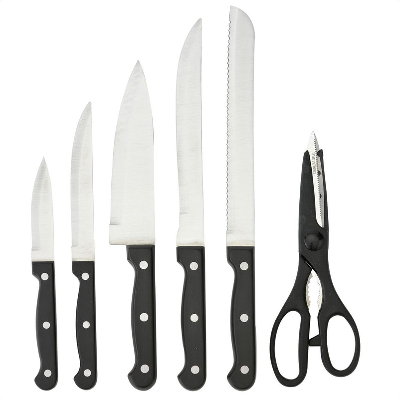 Argos Home 6 piece knife set with scissors (British brand)