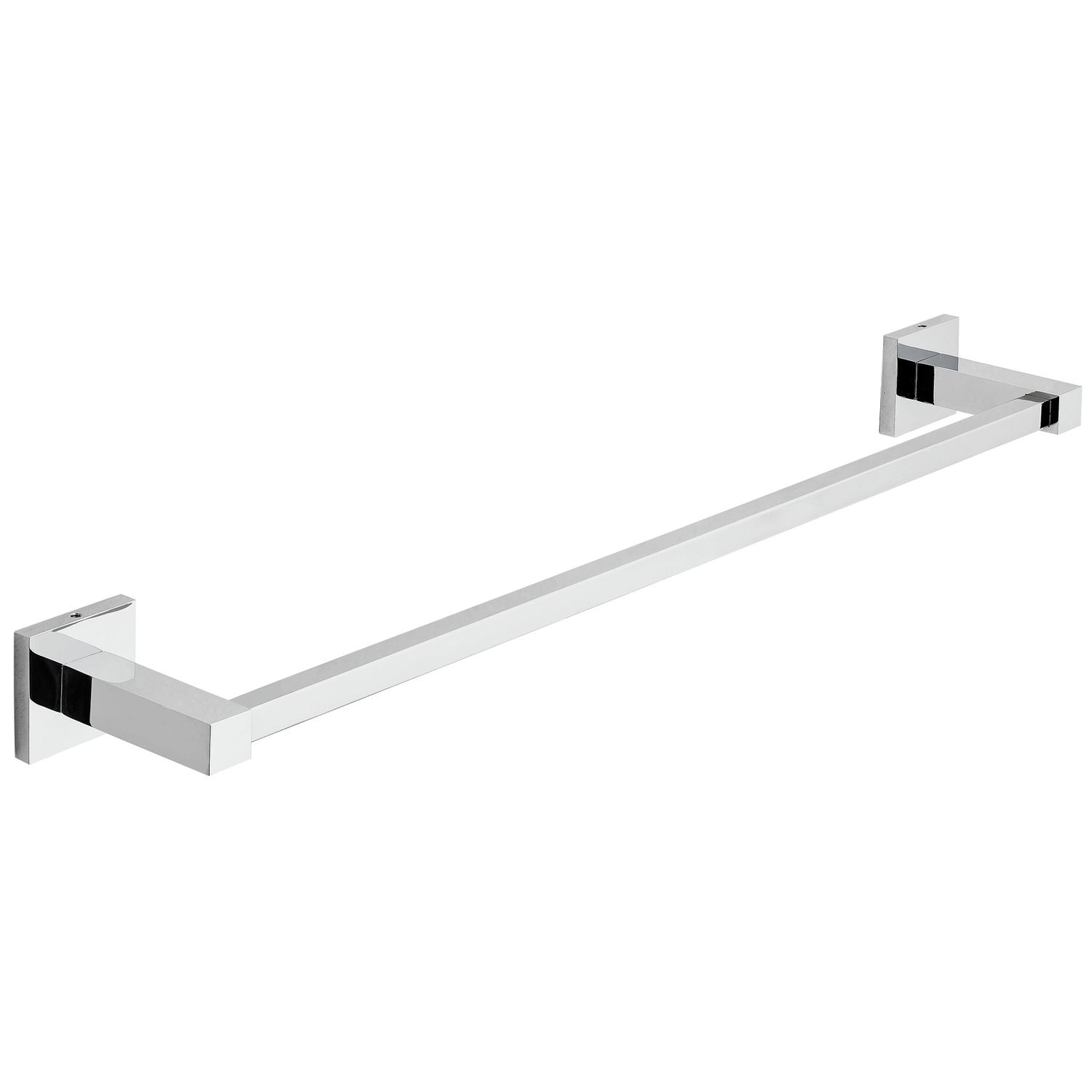 Habitat rectangular wall mounted towel rail chrome 45.8cm, UK version
