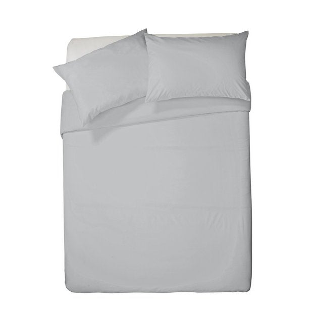 Habitat pure cotton grey bedding set double, UK version