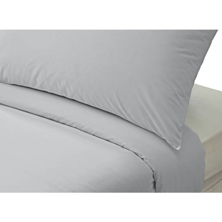 Habitat pure cotton grey bedding set double, UK version