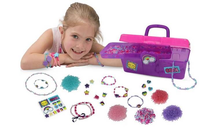 Chad Valley Be U Bead Box and 5000 Beads