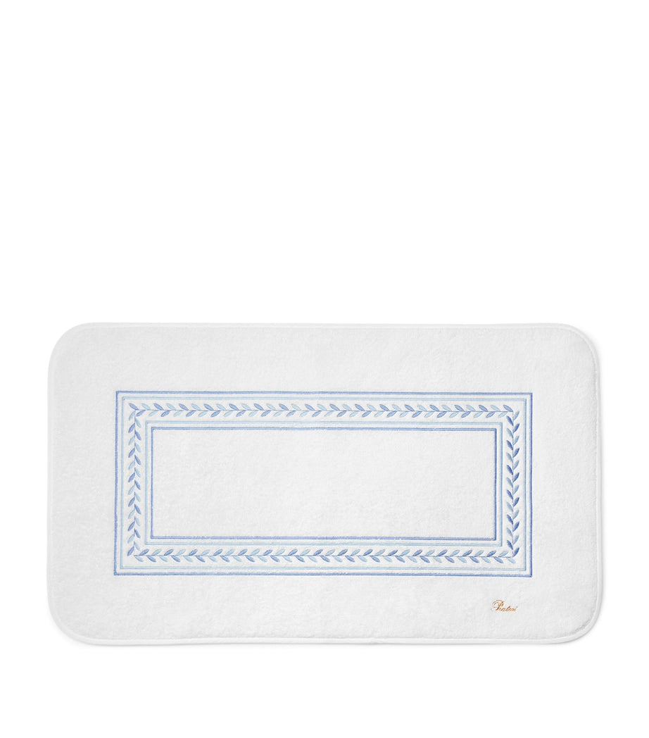 Pratesi cotton bath mat Impero 20x35cm - British product