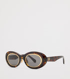 LOEWE mini anagram oval sunglasses (British brand)