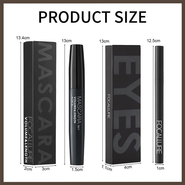Livingandhome liquid eyeliner and mascara set, imported from the UK