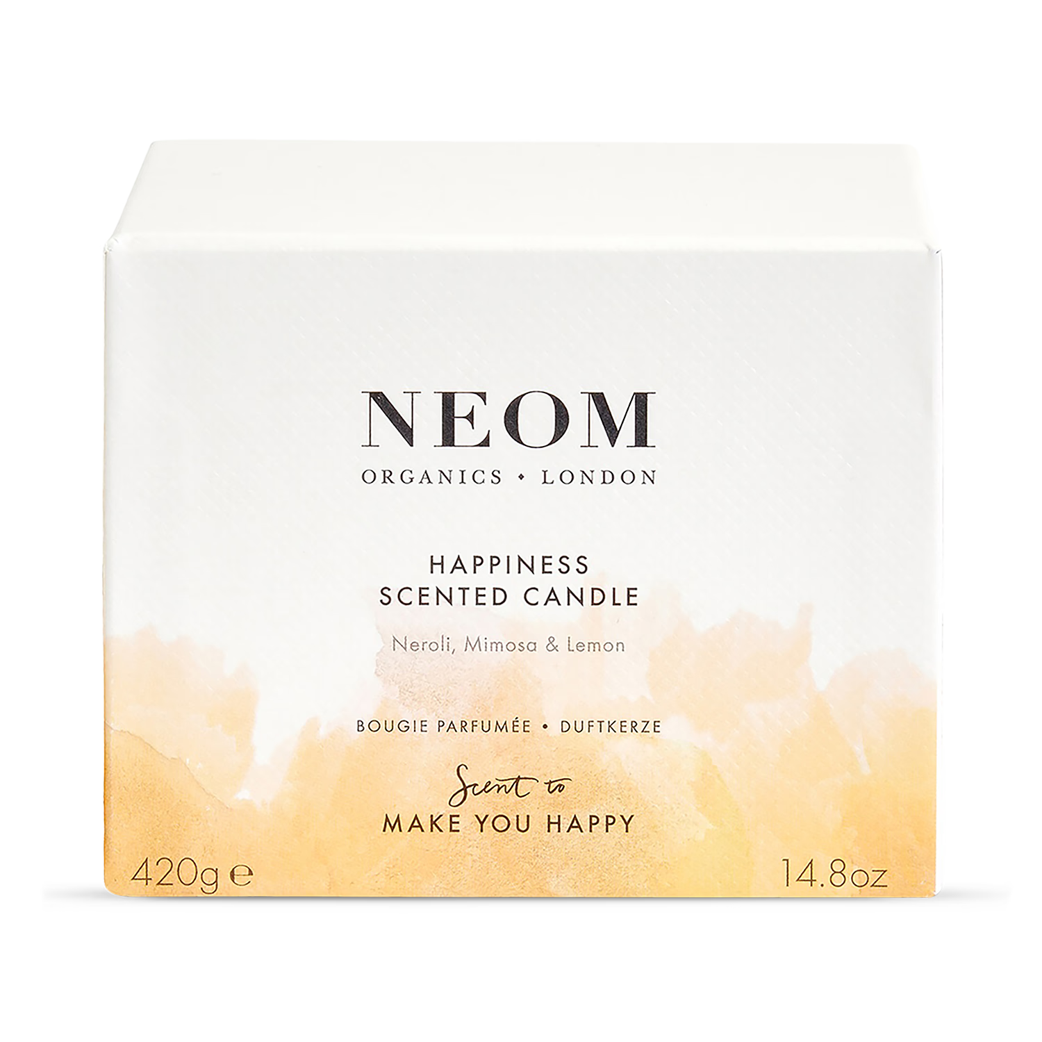 NEOM Happiness scented candle 3 wick 420g - British product