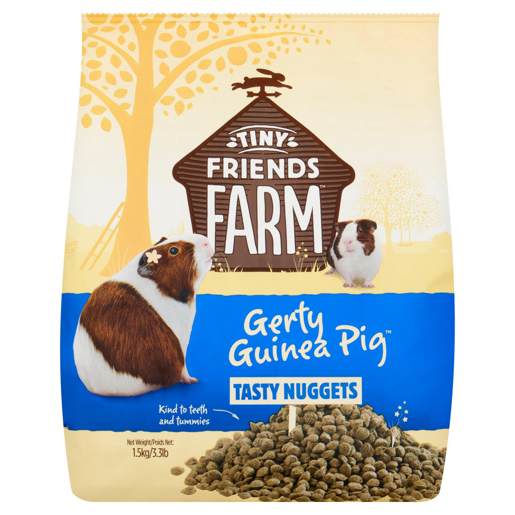 Tiny Friends Farm Gerty Guinea Pig Tasty Nuggets 1.5kg