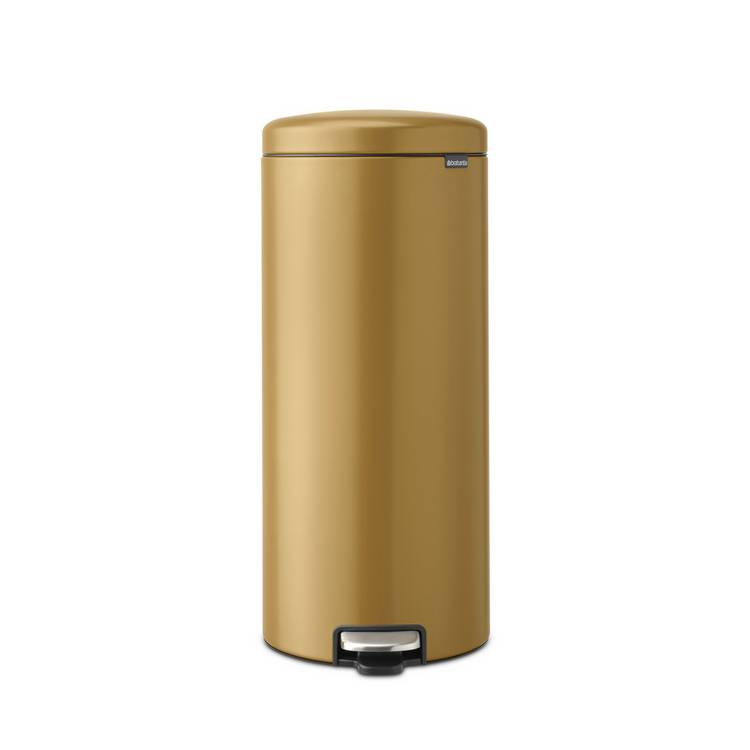 Brabantia gold pedal bin 30 litre (British brand)