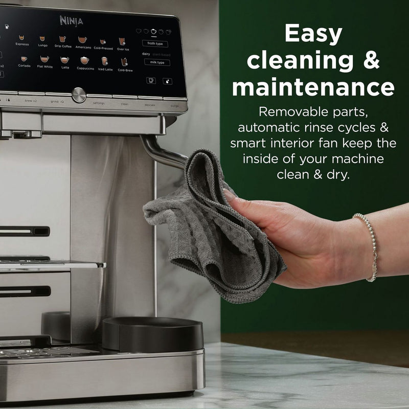 Ninja AutoBarista Pro espresso filter coffee machine, imported from the UK