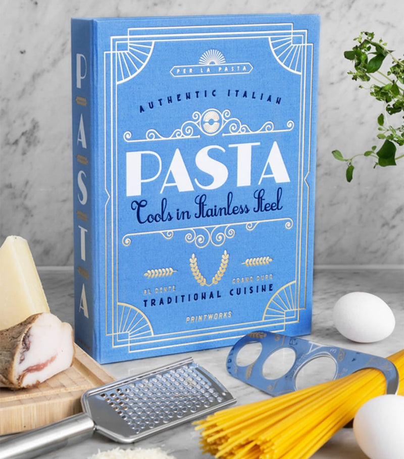 Printworks stainless steel pasta tool set, imported from the UK
