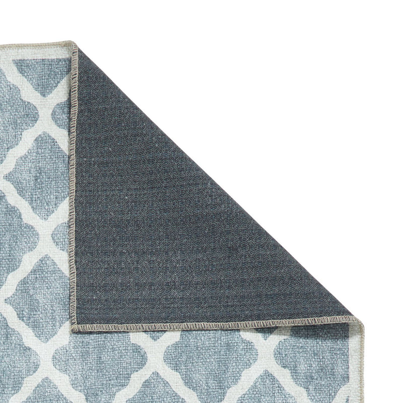 Think Rugs Washable Coral Grey  Rug - 152x230cm