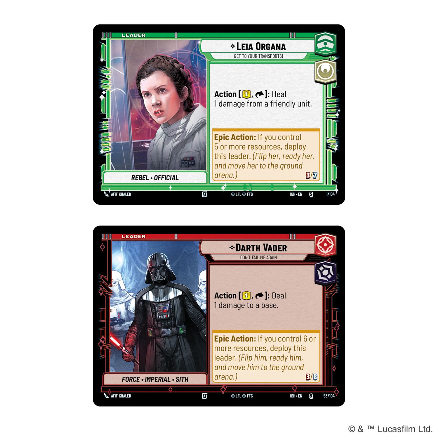 Fantasy Flight Games Intro Battle Hoth card game (British brand)
