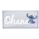 Stitch Ohana blue LED neon light 30cm, British product