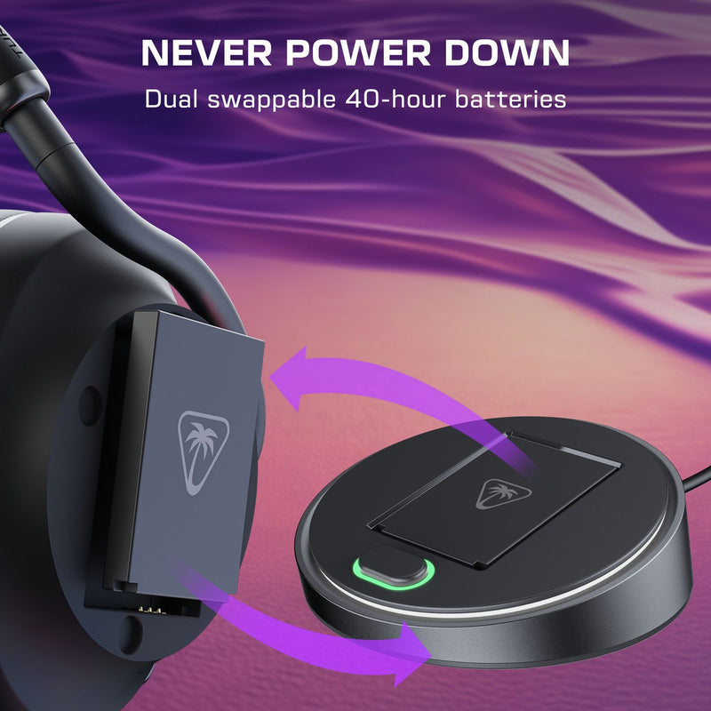 Turtle Beach Stealth Pro II wireless gaming headset black - British product