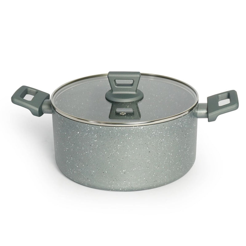 Argos Home Stone Effect stock pot 24cm (British brand)
