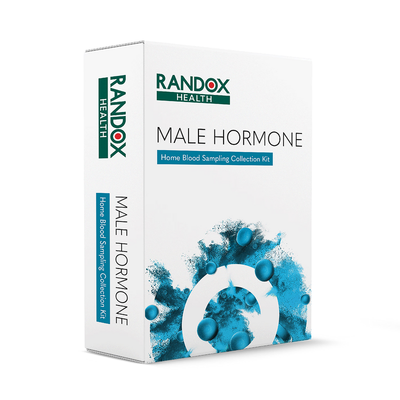 Male hormone QuickDraw home test kit - British product