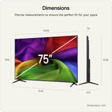 LG 75-inch Nano LED 4K UHD Smart TV - British product