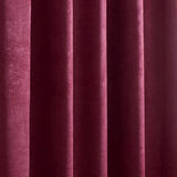 Fusion thermal pencil pleat curtains wine 117x137cm (British brand)