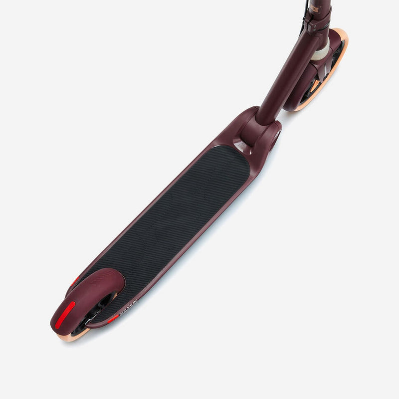 Decathlon M900 Big Wheel Folding Scooter Burgundy, imported from the UK