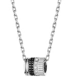 Boucheron Quatre Black Edition pendant necklace white gold black PVD diamonds (British brand)