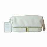 Danielle Creations slouch zip round cosmetic bag, imported from the UK