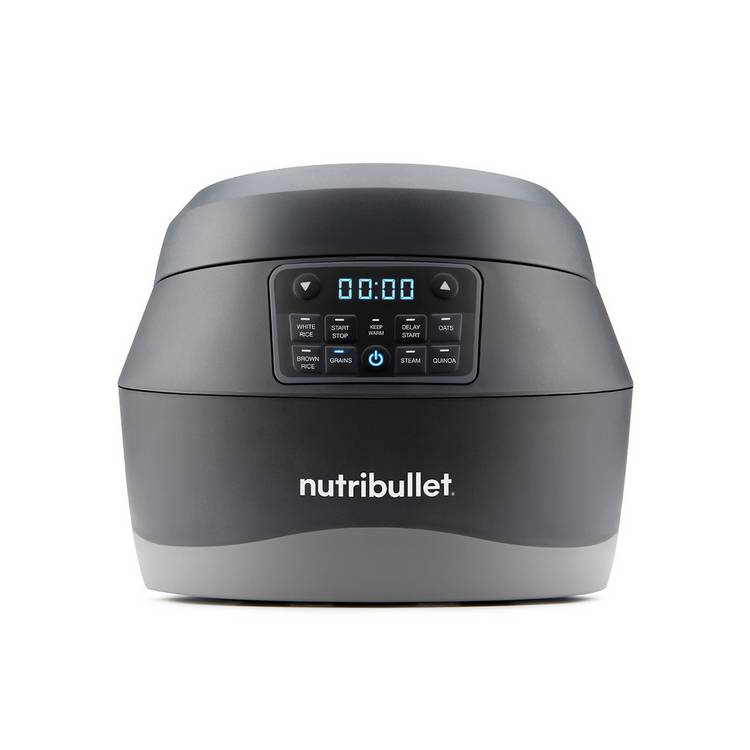 nutribullet rice cooker and steamer black 2.3L, imported from the UK