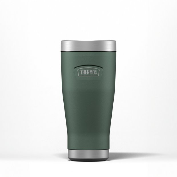 Thermos Icon green travel tumbler 470ml (British brand)
