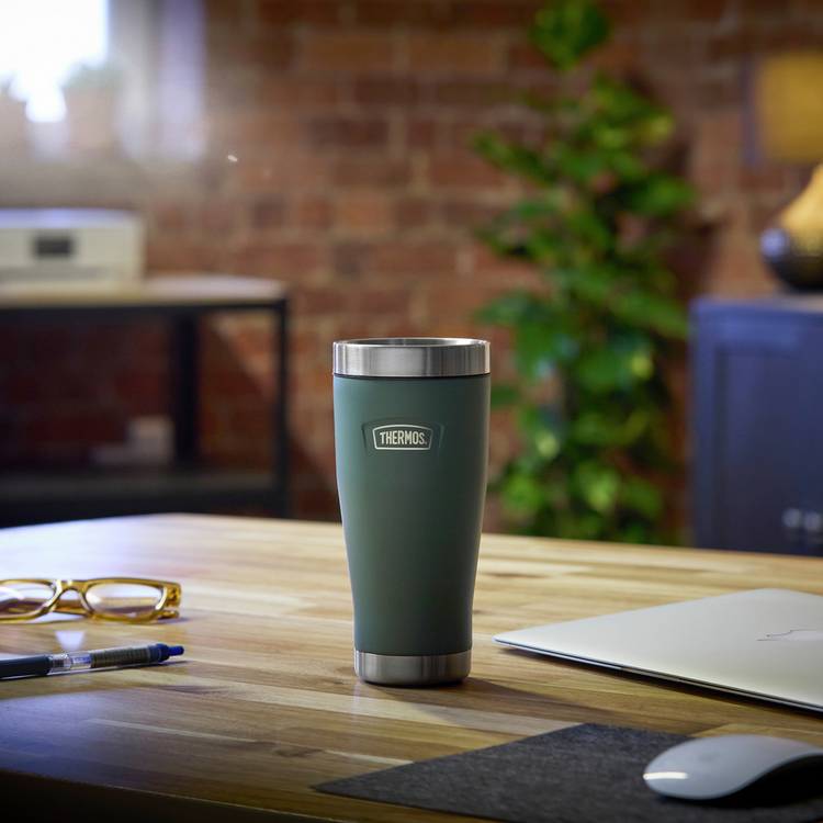 Thermos Icon green travel tumbler 470ml (British brand)