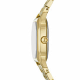 Fossil Harlow gold-tone stainless steel bracelet watch (British brand)
