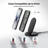 Belkin wireless charger stand black, imported from the UK