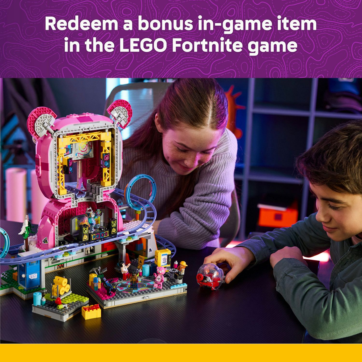 LEGO Fortnite Rave Cave building toy set (British brand)