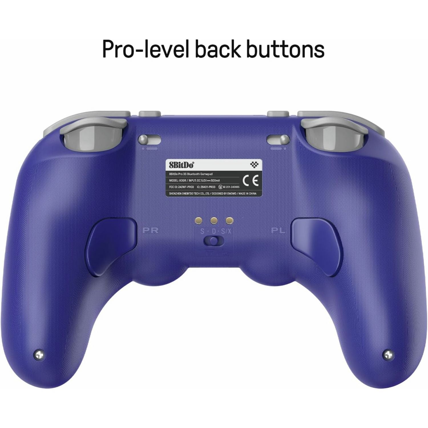 8BitDo Pro 3 wireless controller Purple, UK version