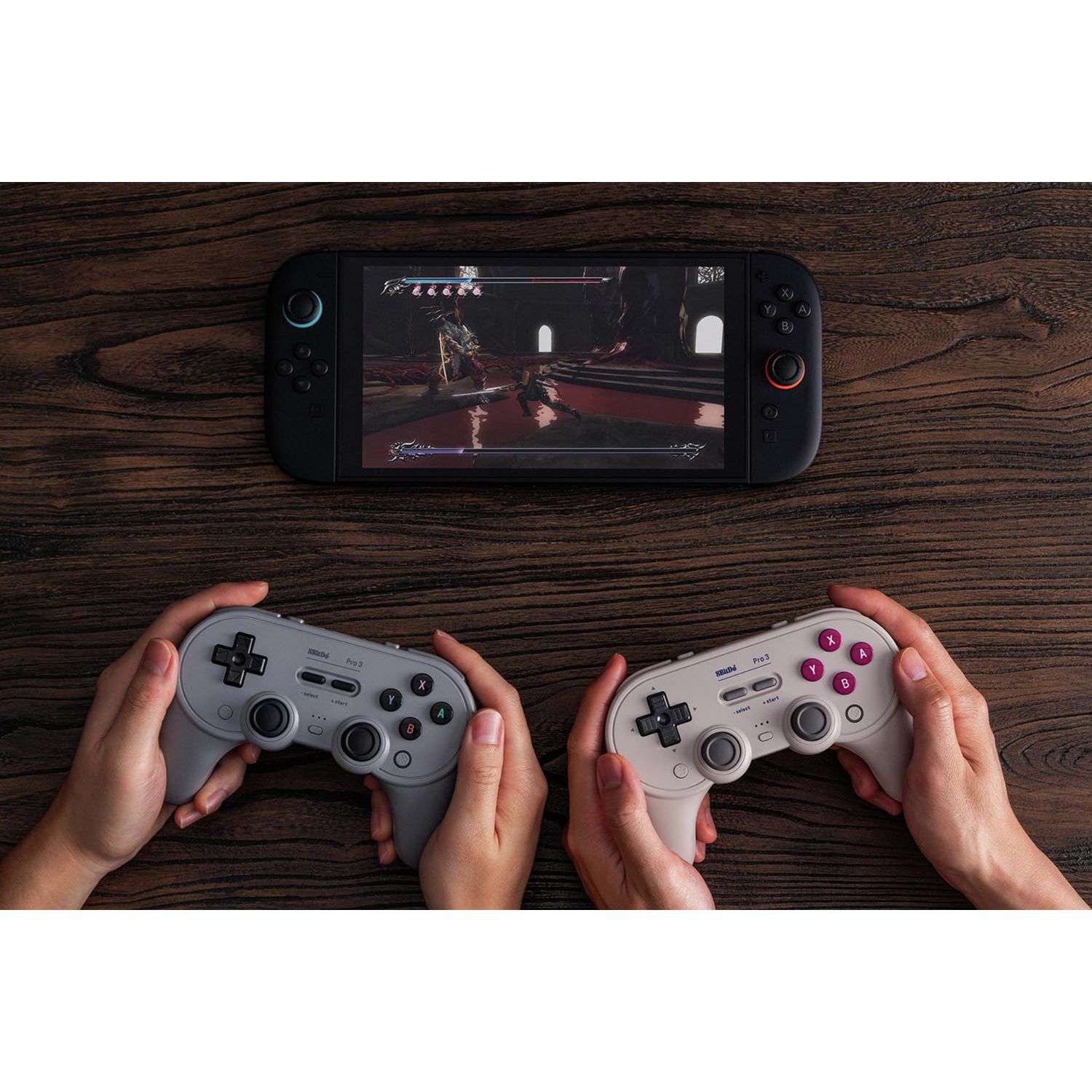 8BitDo Pro 3 wireless controller Purple, UK version