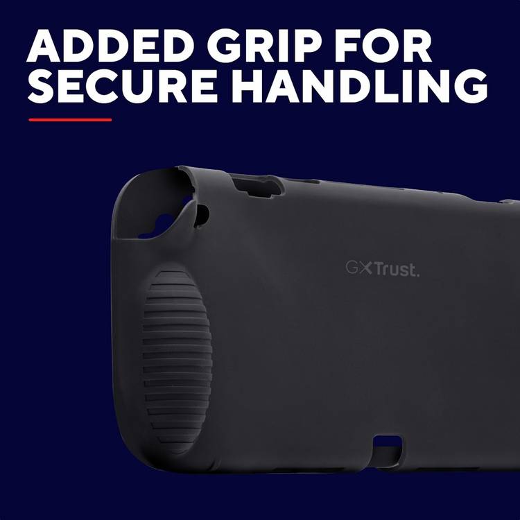 GXTrust Silicone Grip Case for Nintendo Switch 2 Black (British brand)